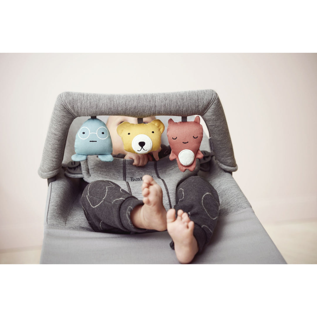 Baby bjorn bouncer soft toy bar online