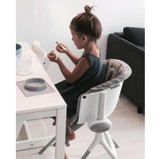 Up & Down Highchair - Grey & White