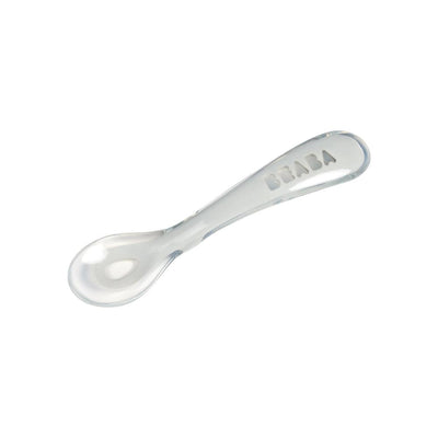 2nd Stage Soft Silicone Spoon - Grey