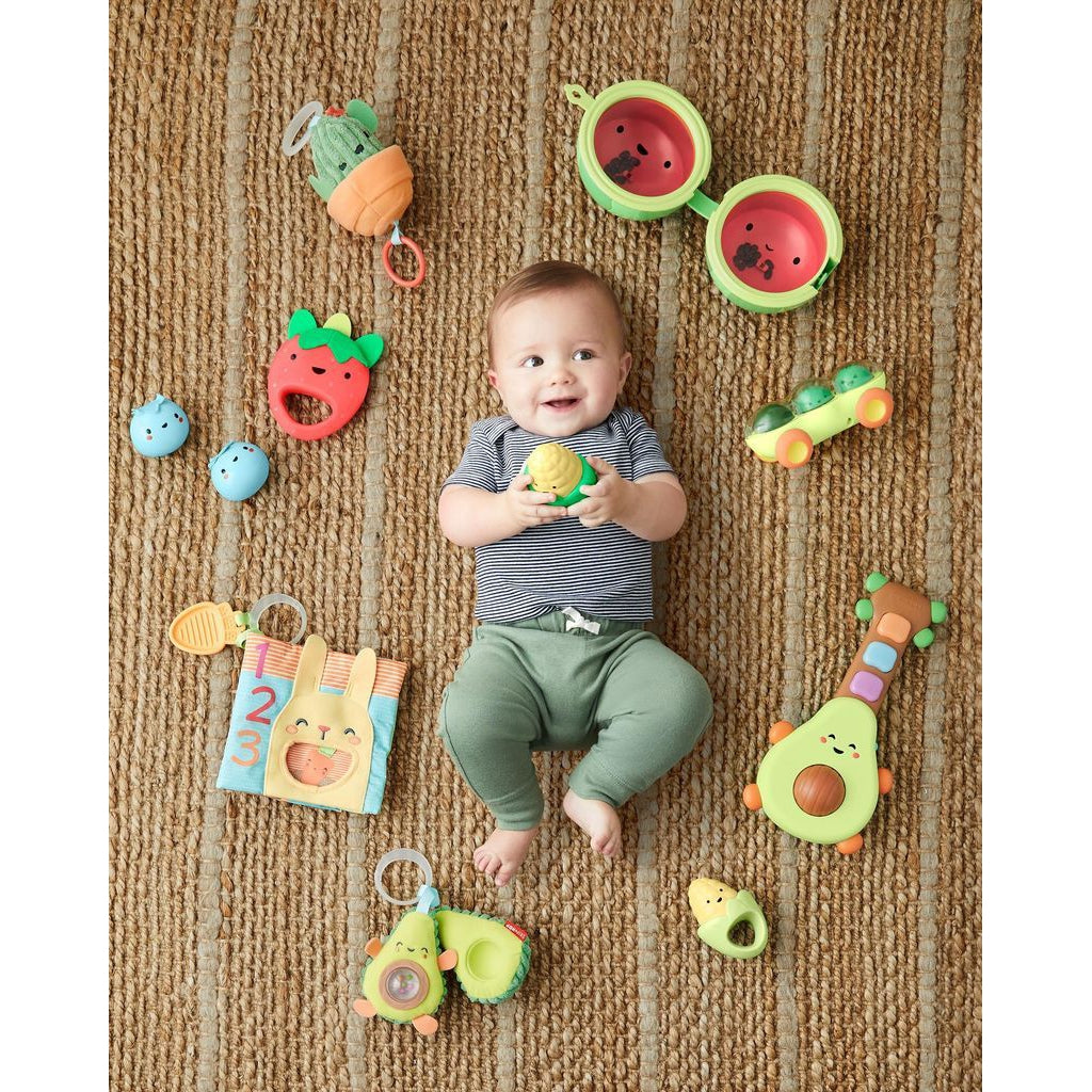 Skip Hop Farmstand Avocado Stroller Toy Soft Interactive