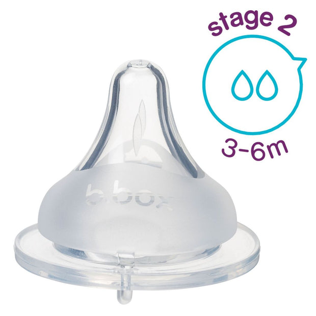 Anti Colic Baby Bottle Teat - 2 pack