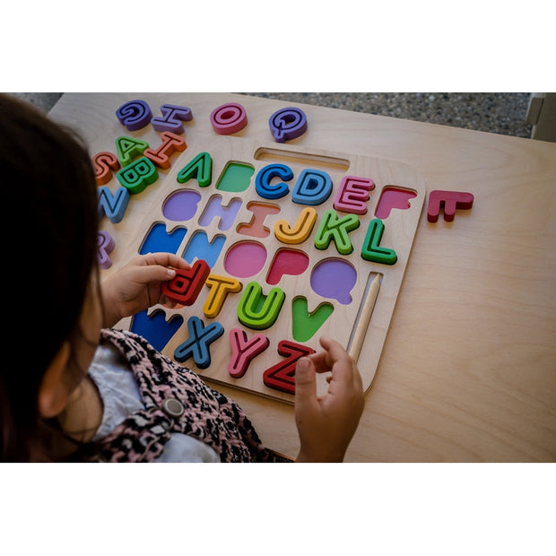 Handcarry Uppercase ABC Trace Puzzle