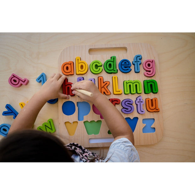 Handcarry Lowercase abc Trace Puzzle