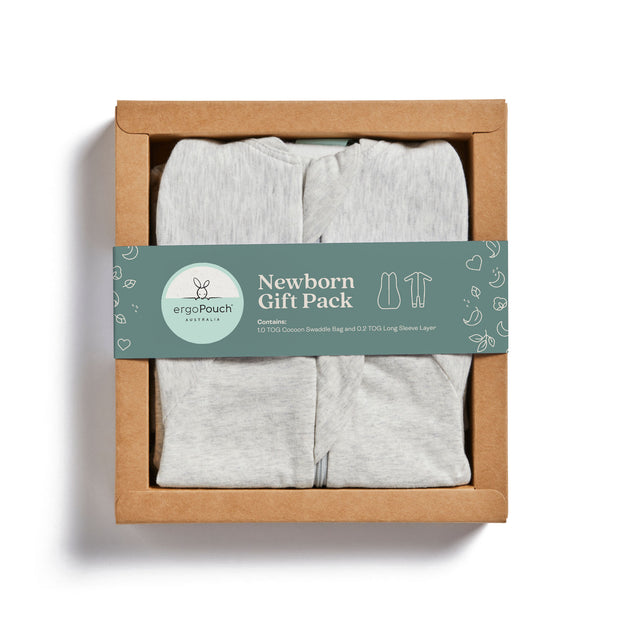 Newborn Gift Pack - Grey Marle