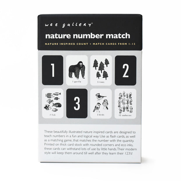 Art Cards for Baby - Nature Numbers