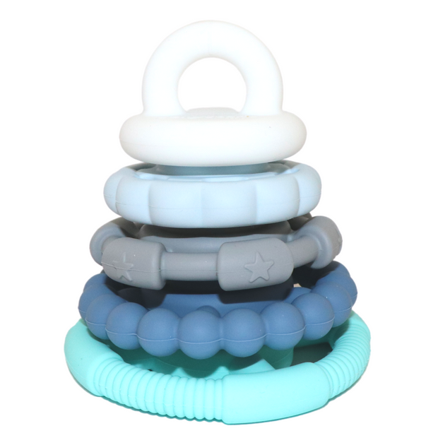 Rainbow Stacker and Teether Toy VARIOUS COLOURS