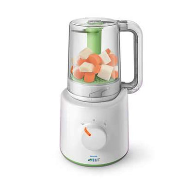 BEABA - Babycook Duo - Baby Food Maker 4 in 1 : Food Procesor, Blender and  Cooker - Soft Steamer Cooking - Homemade Baby Food in 15 Minutes - XXL : 2