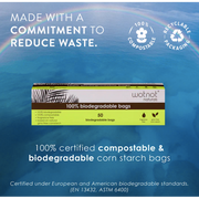 Biodegradable Bags x 50pk