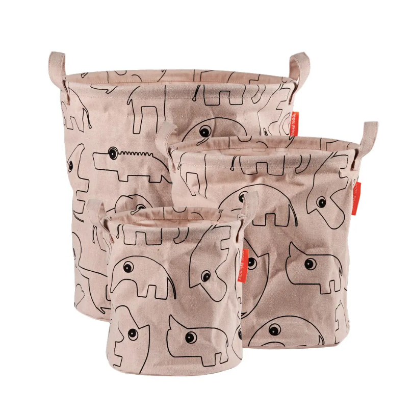 Toy Baskets 3pc Storage Solutions in Various Colours