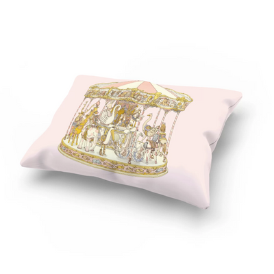 Cushion Satin - Carousel Pink