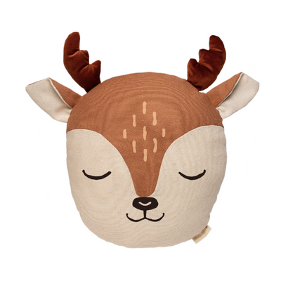 Deer Cushion - Sienna Brown