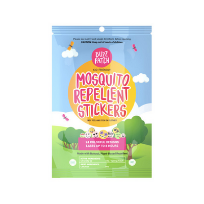 BuzzPatch Organic Mosquito Repellent Stickers x 24 Pack