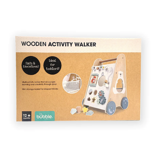 Wooden Activity Play Walker