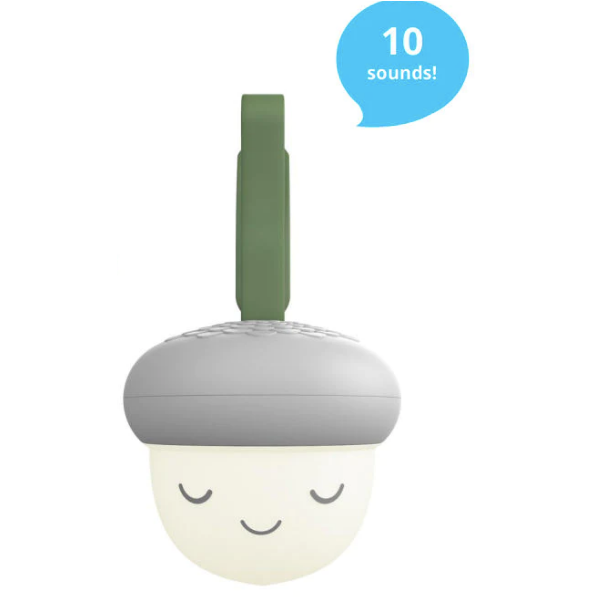 Glow Acorn Sound Machine Portable Sleep Assistant