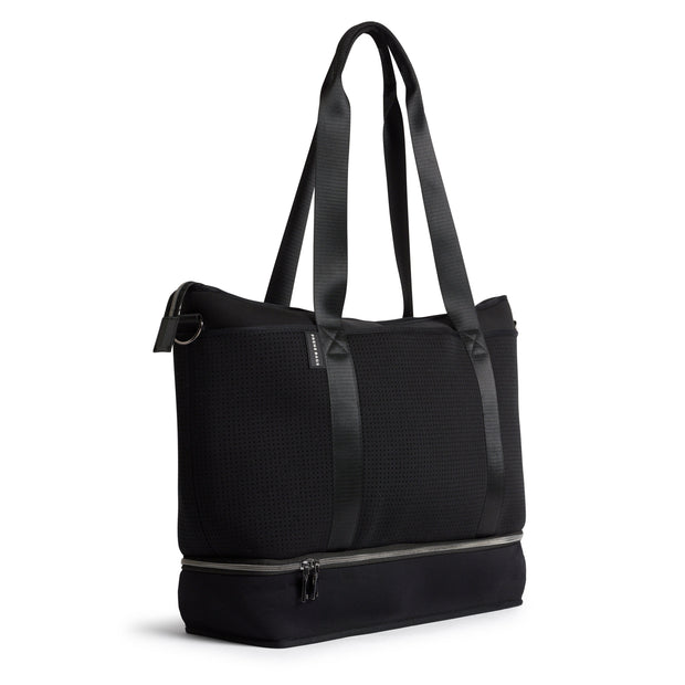 The Saturday Bag (BLACK) Neoprene Tote/Baby/Travel Bag