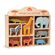 Safari Animals Display Shelf Set