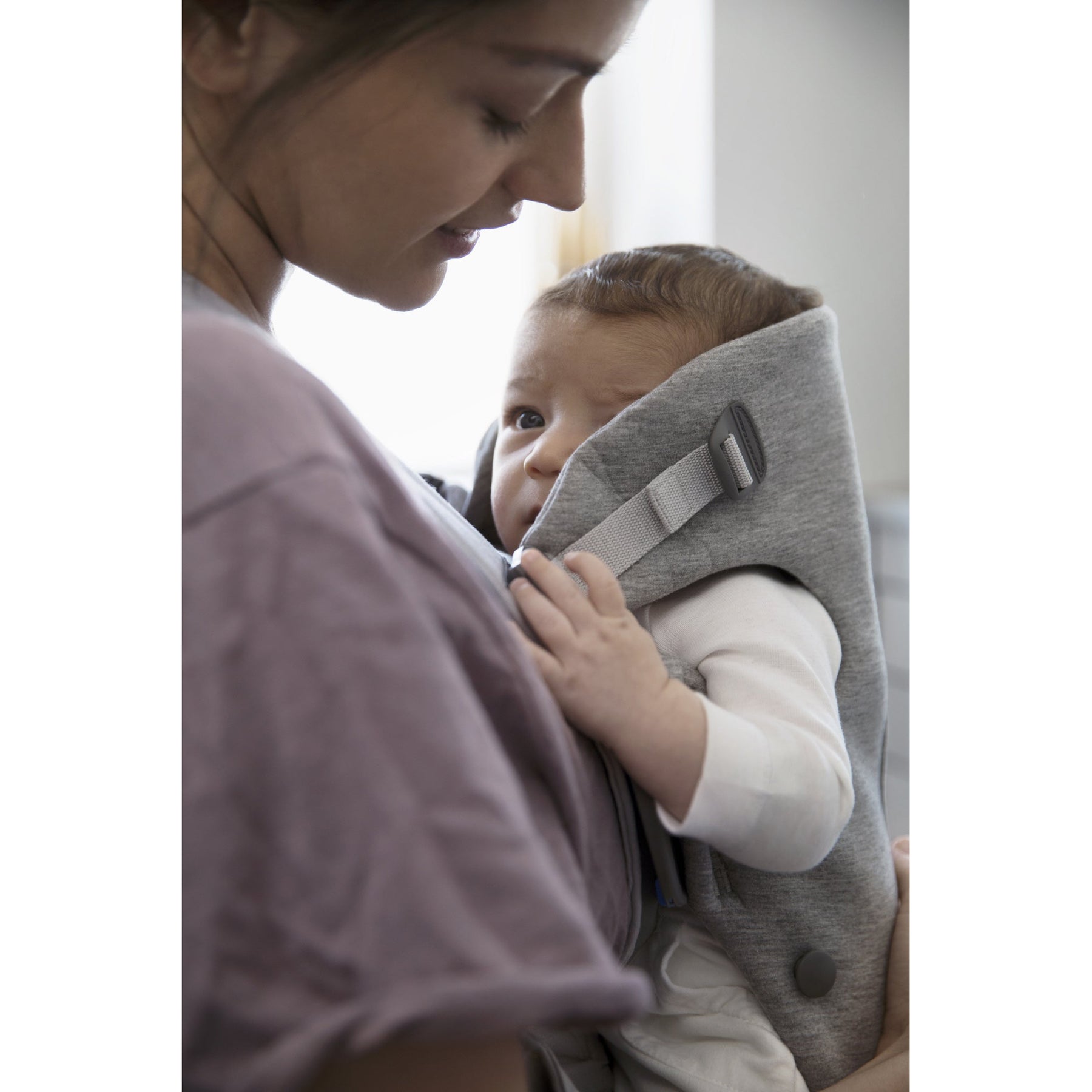 Baby Bjorn Mini 3D Baby Carrier In Light Grey Shop Now