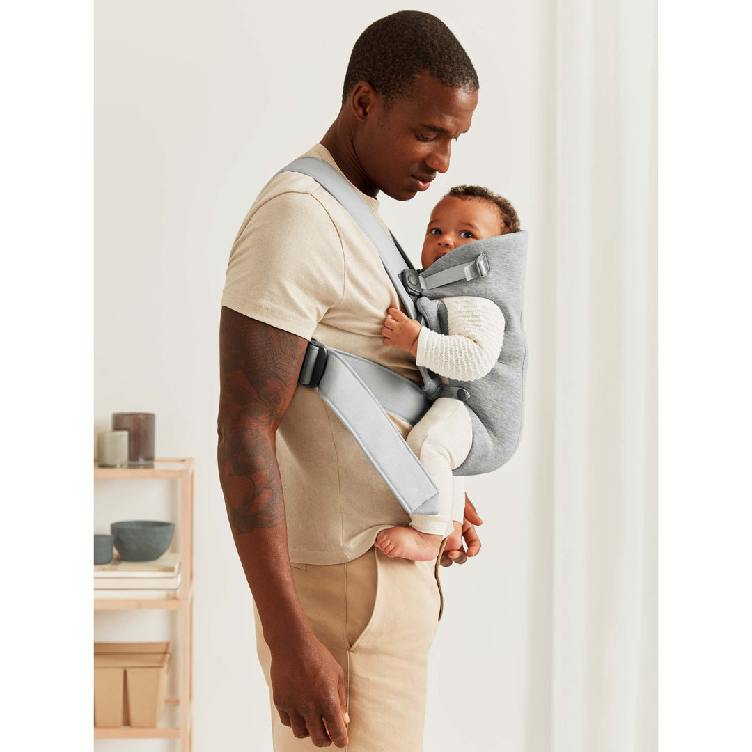 Baby Bjorn Mini 3D Baby Carrier In Light Grey Shop Now