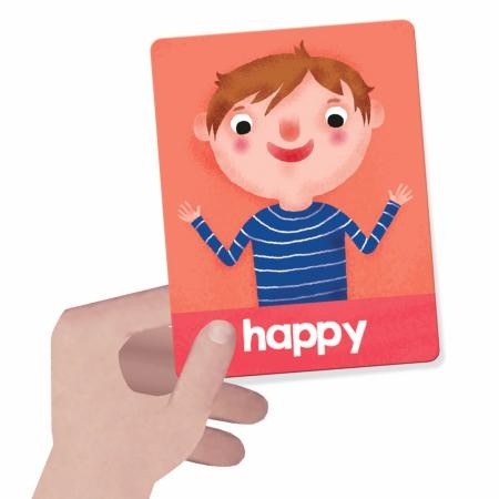 Montessori Flashcards Emotions and Actions