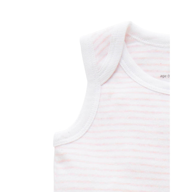 2 pack Singlet Bodysuit - Pale Pink Pack