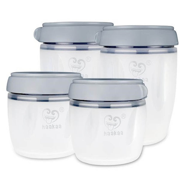 Silicone Storage Container Set - 4 pack