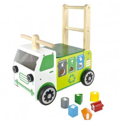 Walk and Ride Recycling Truck Sorter