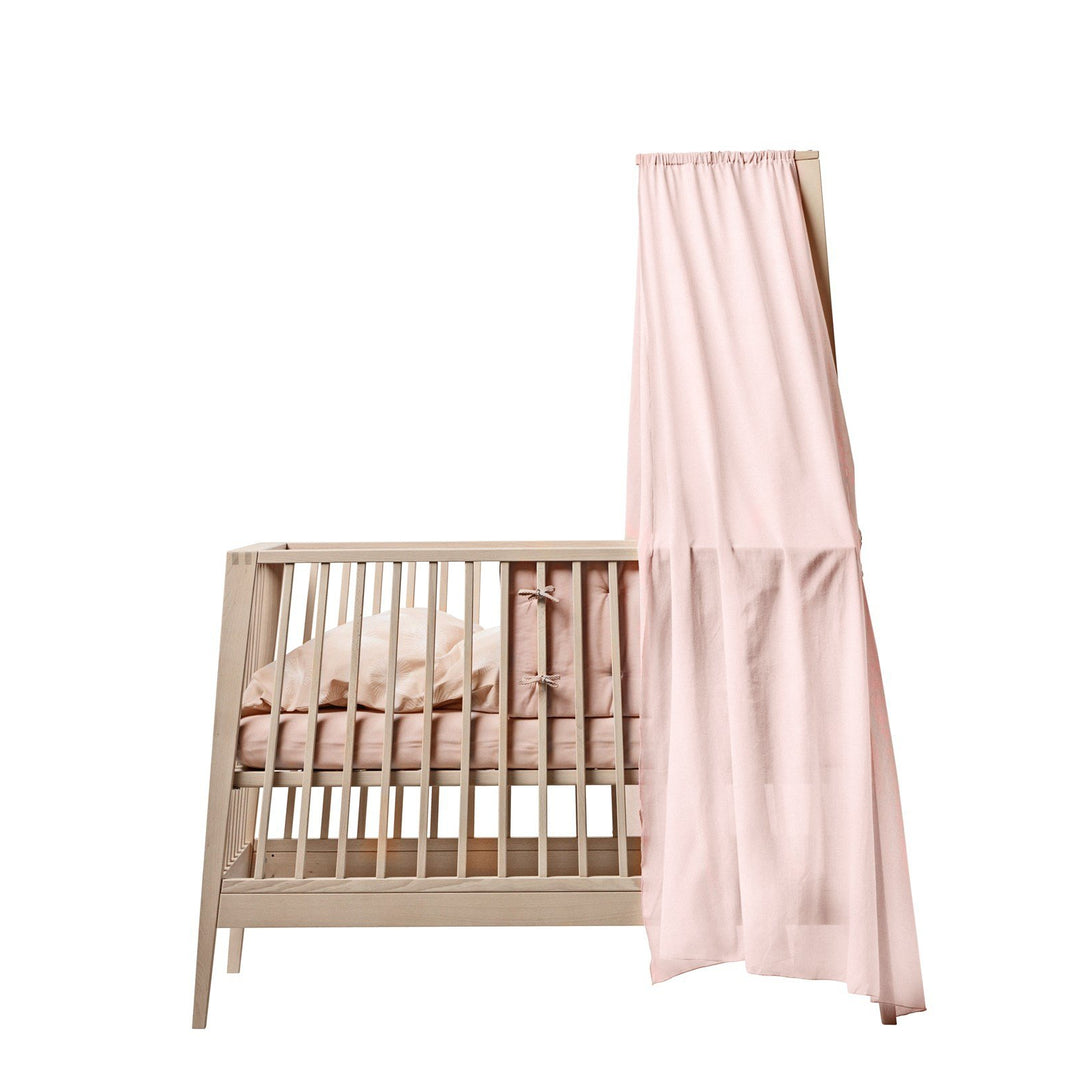 Linea By Leander Linea Luna Cot Canopy In Dust Pink