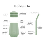 Happy Cup + Straw System - Sage
