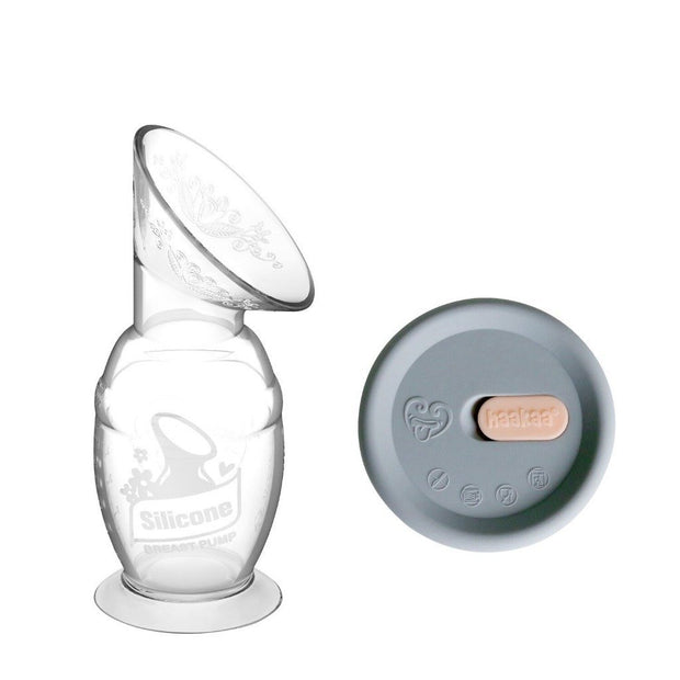 Silicone Breast Pump and Cap Combo