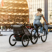 Thule Chariot Lite - 2 Seat Multisport Bike Trailer Agave Green